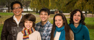 Vancouver Outdoor Family Portrait